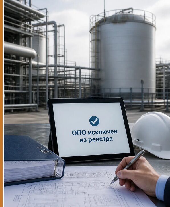 Исключение ОПО из госреестра в Темрюке от 30879 р. | Авеста ОТиПБ